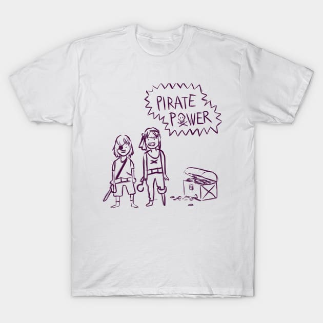 Pirate Power T-Shirt by Nicole Nichols